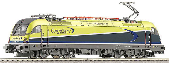 Electric locomotive Rh 1216 of Cargoserv<br /><a href='images/pictures/Roco/62598.jpg' target='_blank'>Full size image</a>